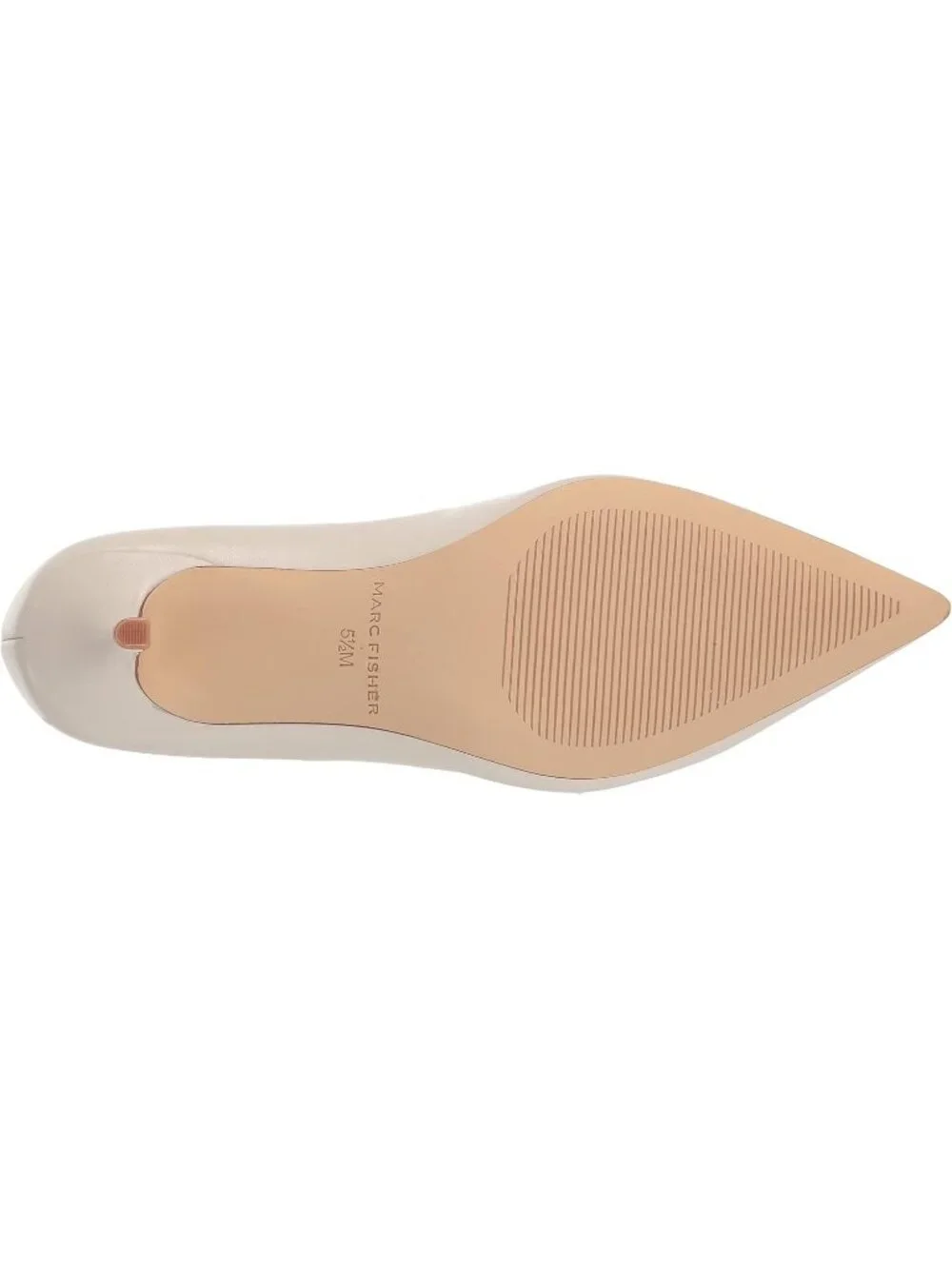 Womens Chic Cream Modern Pointed Toe Alola Dress Casual Pumps Pull On Heel Shoes